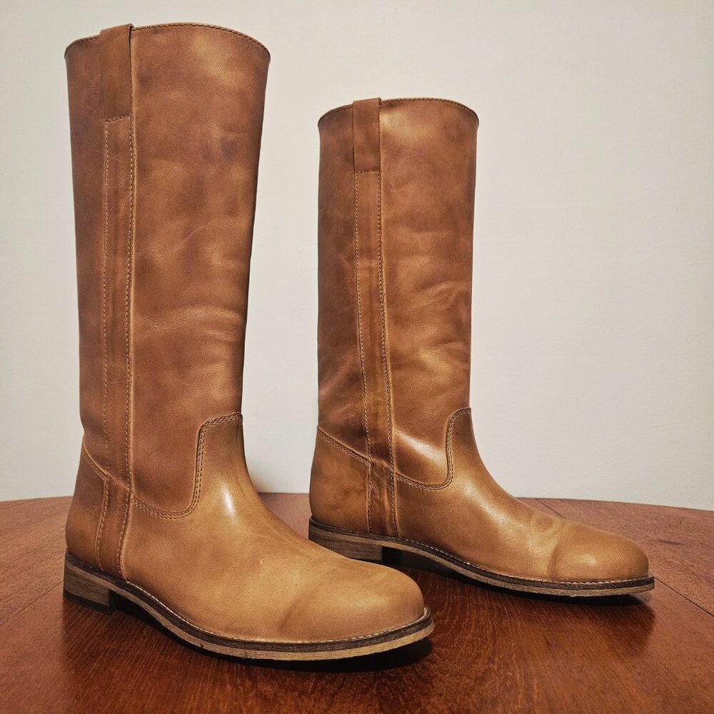 IVYLEE mid-calf tan boot – BRAND NEW!!!